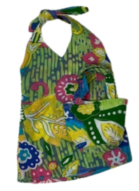 Doll Clothes Superstore Handmade Sundress with Matching Purse for 18" Girl Dolls