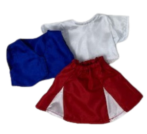 Doll Clothes Superstore Handmade Cheerleading Outfit for 12-Inch Baby Alive & Little Baby Dolls