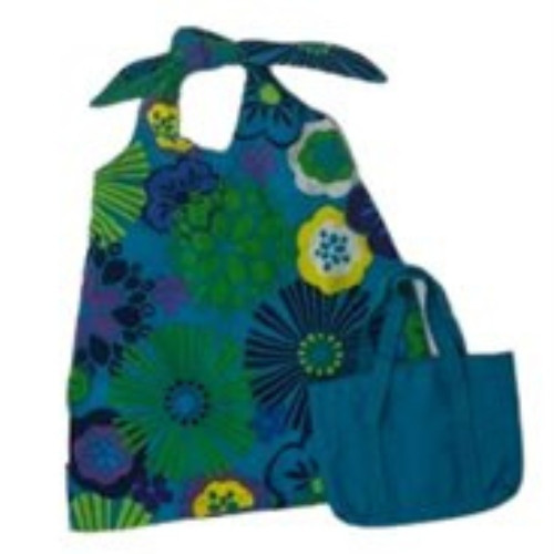 Doll Clothes Superstore Handmade Bursts of Flowers Beach Dress with Bag for 18-Inch Girl Dolls