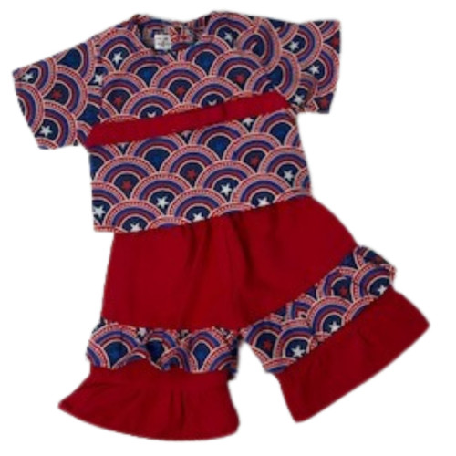 Doll Clothes Superstore Handmade Patriotic Shorts Set Fits 18 Inch Girl Dolls
