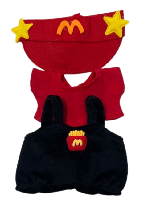 Fast Food Worker Uniform For 17.5cm Dolls