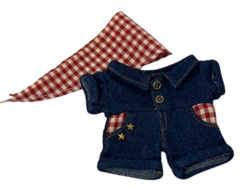 Rodeo Ready: Western Jumpsuit for Labubu 17.5cm doll