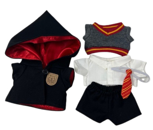 Doll Clothes Superstore Magical Academy 5-Piece Outfit for 17.5 cm Labubu Dolls