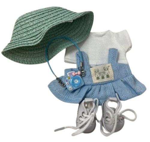 Doll Clothes Superstore Ready to Snap: Photographer Outfit for 17.5cm Labubu Dolls