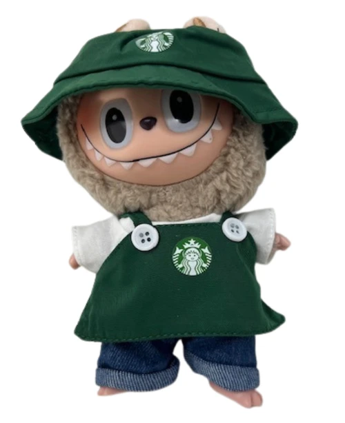 Doll Clothes Superstore Coffee Shop Worker Uniform for 17.5cm  Collectable Dolls