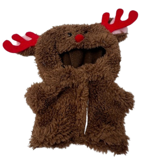 Doll Clothes Superstore Ho Ho Ho! 17cm Dressed as Rudolph the Reindeer