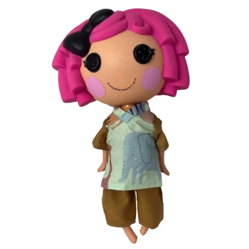 Handmade Zoo Print Shirt and Pants Outfit for Lalaloopsy Dolls