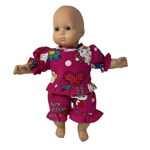 Kittens and Butterflies Outfit for 14–16-Inch Baby Dolls Kittens and Butterflies Outfit for 14–16-Inch Baby Dolls