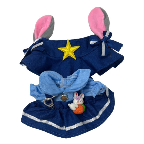 Labubu dressed for work