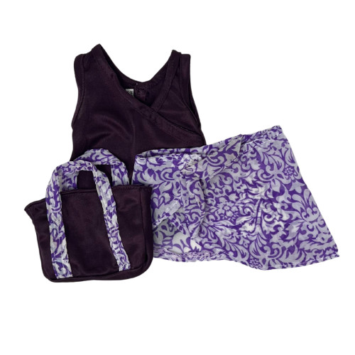 Purple 3-Piece Bathing Set for 12 inch Baby Alive & Little Baby Dolls