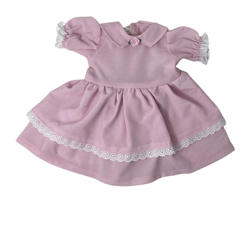 Light Pink Soft Dress for 18 Inch Dolls – Handmade Doll Clothes