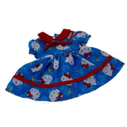 Kitty Print Dress Fits Some Baby Alive And Little Baby Dolls