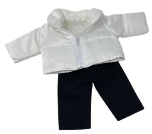 Down Style Jacket Set Fits 18 Inch Girl Dolls Like American Girl Our Generation My Life Dolls