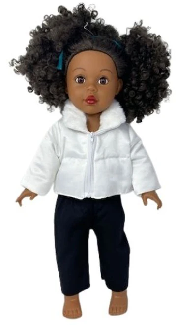 Down Style Jacket Set Fits 18 Inch Girl Dolls Like American Girl Our Generation My Life Dolls