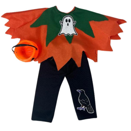Halloween Ghost and Crow Outfit for 18 Inch Dolls