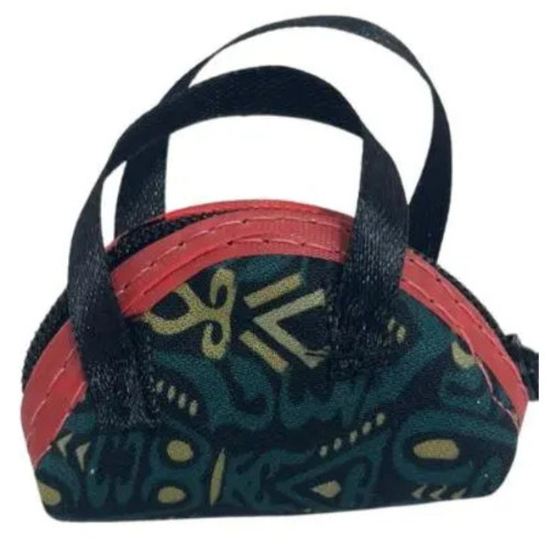Handmade Batik Duffle Bag for 11.5 & 12 Inch Fashion Dolls | Travel Bag Accessory