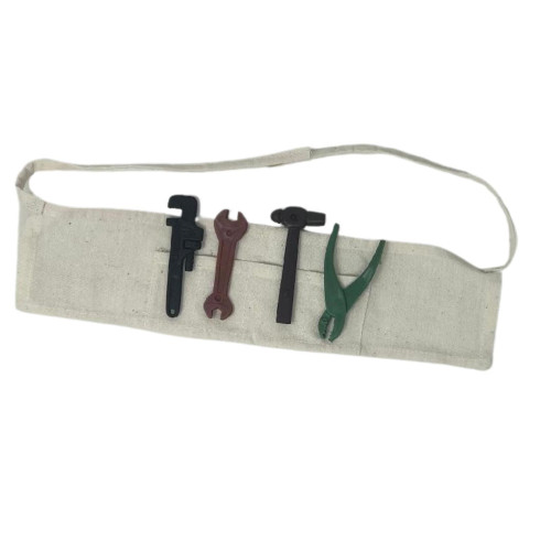 Tool Belt with Pretend Tools for 18 Inch Boy and Girl Dolls