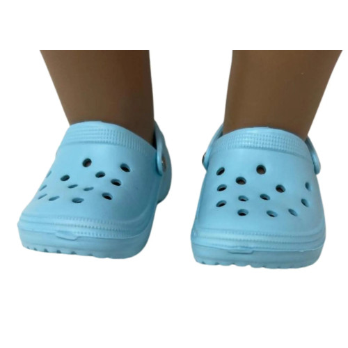Crocs-Style Foam Clogs for 18 Inch Girl Dolls