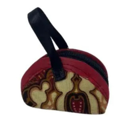 Handmade Batik Duffle Bag for 11.5 & 12 Inch Fashion Dolls | Travel Bag Accessory 
