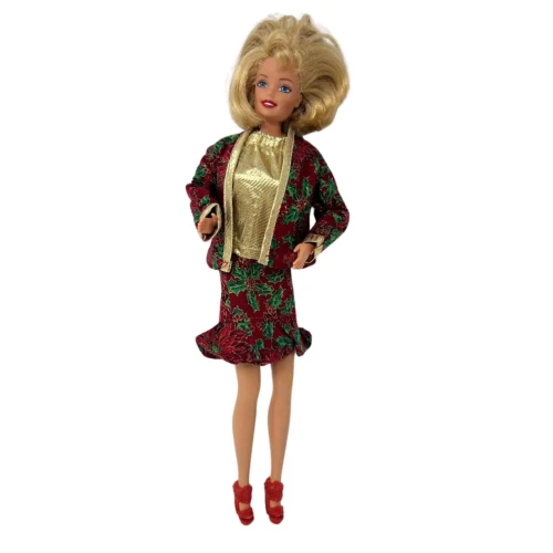 Three-Piece Holiday Suit for 11.5 Inch Fashion Dolls Like Barbie