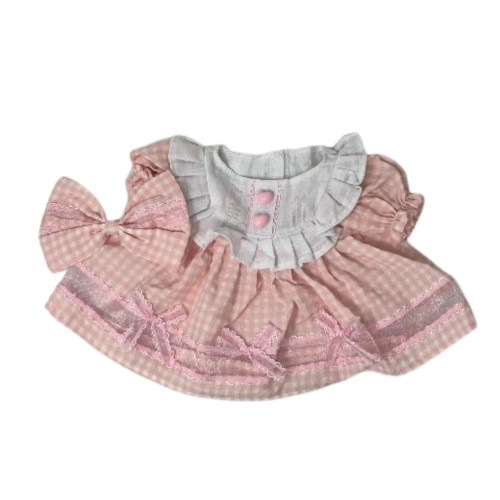 Pink Dress for Preemie & Newborn Cabbage Patch Kid Dolls