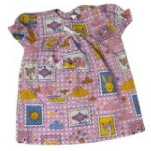 Pink Animal Print Nightgown for 18 Inch Girl Dolls