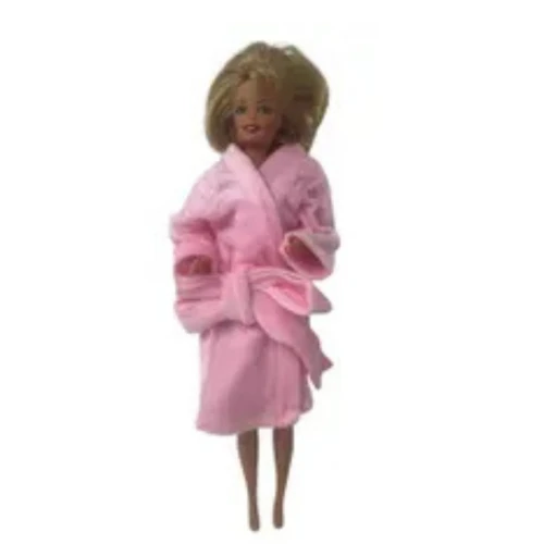 Soft Fleece Bathrobe for 11.5 Inch Fashion Dolls
