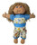 Doll Clothes Superstore Rocking Horse Print Jumpsuit Fits Cabbage Patch Boy Or Girl Dolls