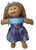 Doll Clothes Superstore Blue Splash Dress Fits Cabbage Patch Kid Dolls