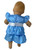 Blue Ruffle Dress Fits `15-16 Inch Baby Dolls