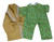 Doll Clothes Green Sleep Set fits 18 inch doll