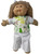 Doll Clothes Superstore Jungle Scrubs Fit 15-16 Inch Baby And Cabbage Patch Kid Dolls