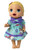 Doll Clothes Superstore Blue Kitten Print Dress Fits 12 Inch Baby Alive And Little Baby Dolls