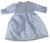 Christening Baptism Communion Dress with Hat Fits 15 inch Baby Dolls