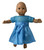 Blue Party Dress Fits 15-16 Inch Baby Dolls