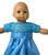 Doll Clothes Superstore Blue Party Dress Fits 15-16 Inch Baby Dolls