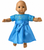 Blue Party Dress Fits 15-16 Inch Baby Dolls