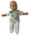 Doll Clothes Superstore Jungle Scrubs Fit 15-16 Inch Baby Dolls