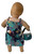 Doll Clothes Superstore Earth Tone Print Sundress With Purse Fits 15-16 Inch Baby And Cabbage Patch Kids