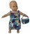 Doll Clothes Superstore Earth Tone Print Sundress With Purse Fits 15-16 Inch Baby And Cabbage Patch Kids
