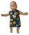 Doll Clothes Superstore Blue Flower Dress Fits 15-16 Inch Baby Dolls