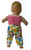 Doll Clothes Superstore Halter Top and Flower Pants Fits 15-16 Inch Baby Dolls