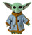 Mandalorian Yoda The Child Star Wars Light Blue Robe With Star Wars Character Print