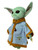 Mandalorian Yoda The Child Star Wars Light Blue Robe With Star Wars Character Print