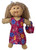 Doll Clothes Superstore Rose Beach Sundress Fits 15 - 16 Inch Baby And Cabbage Patch Kid Dolls