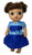 Doll Clothes Superstore Two Tone Blue Dress Fits 14 Inch Baby Alive And Little Baby Dolls