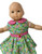 Doll Clothes Superstore Flowers And Check Dress Fits 15 Inch Baby Dolls