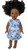 Versatile Blue Aline Dress Fit 18 Inch Girl Baby and Cabbage Patch Kid Doll