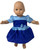 Doll Clothes Superstore Two Tone Blue Dress Fits 15 Inch Baby Dolls
