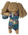 Earth Tone Sundress With Purse Fits Cabbage Patch Kid Dolls